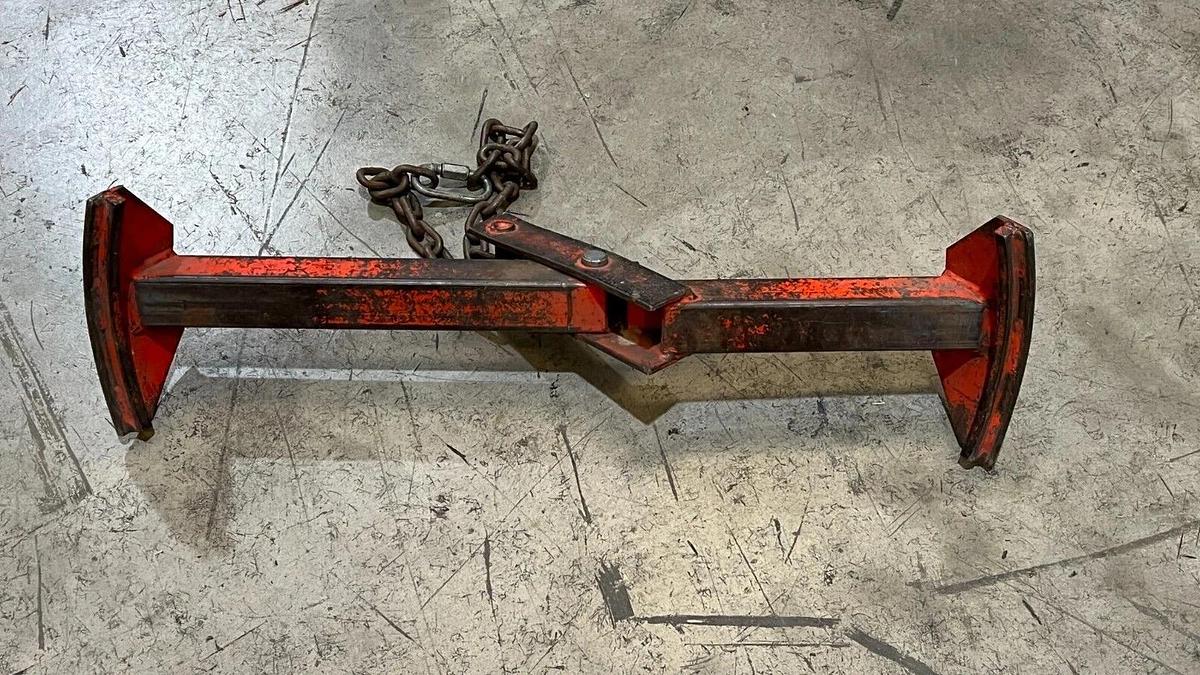 WESCO Salvage Drum Lifter for 55 Gal Drums 1000 lb Capacity - Overhead Clutcher