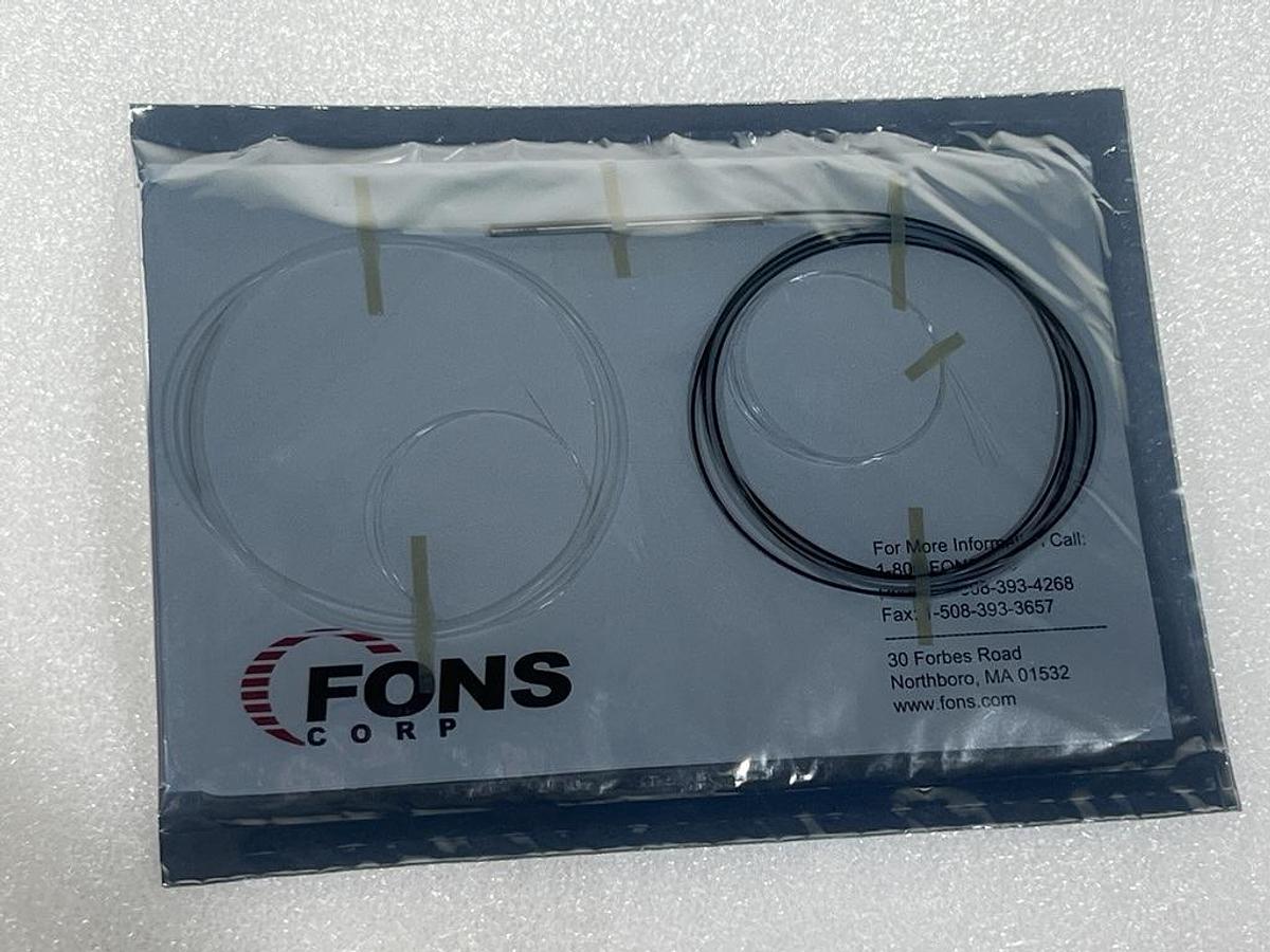 FONS Corp SP-S2Y00EF99J-P Fiber Optic Splitter 1X2, 1550 nm, 900 um Jacket