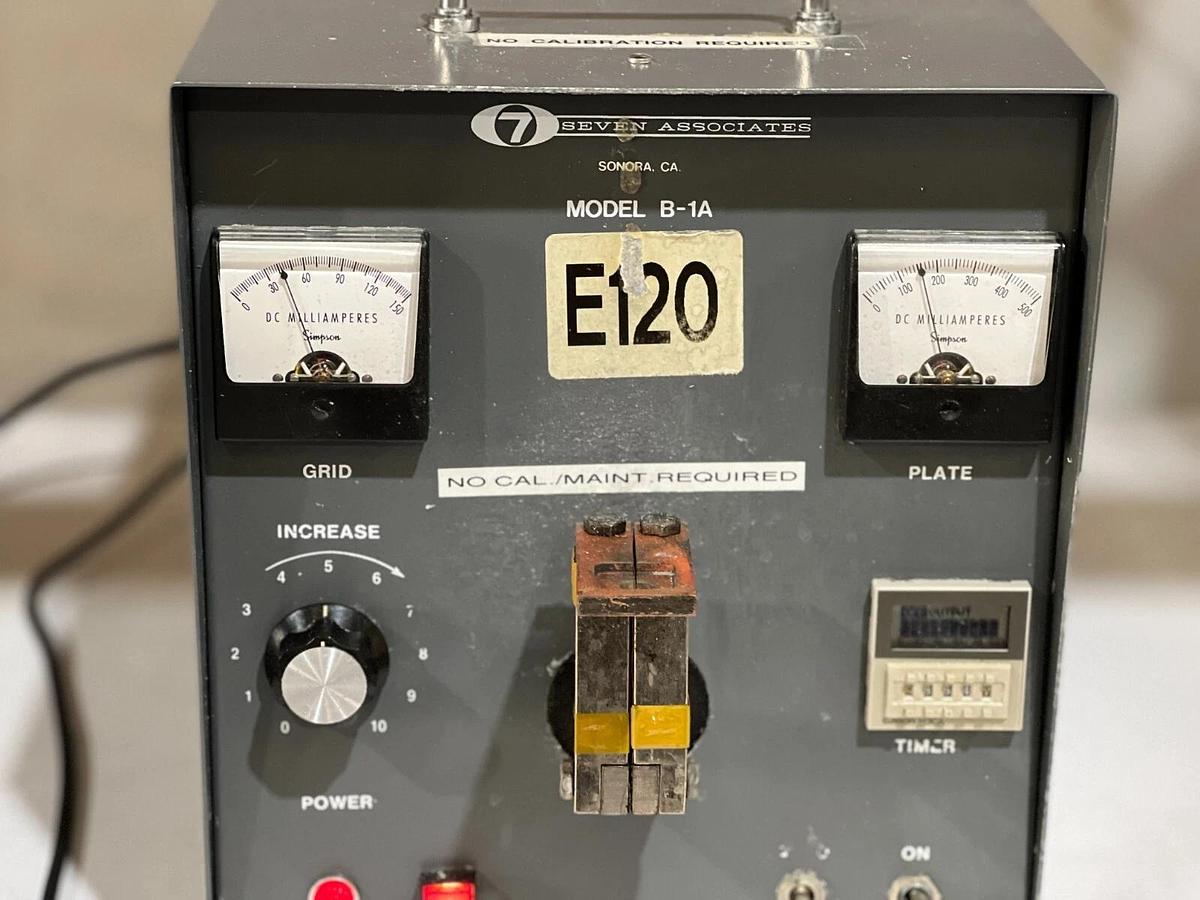 Used 7 Seven Associates Model B-1A Induction Heater Semi-Rigid Tooling Coax Soldering