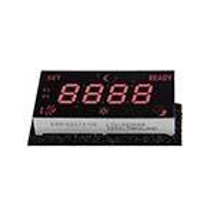 Used LED Display, 4-digit numeric, Black face, Red segments with Ready and Set E ES6703