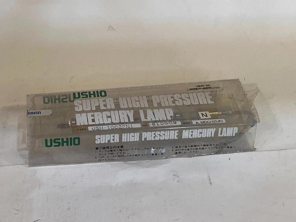 Used 25 Ushio Super High Pressure Mercury Lamps USH-500FU, USH-1000FNL, & USH-1002FNI