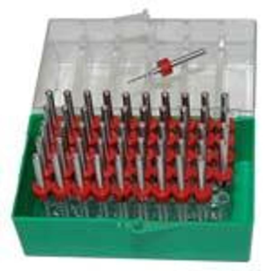 Used PCB Drill Bit #1.15 with ring Repointed, Box of 50 ES4703