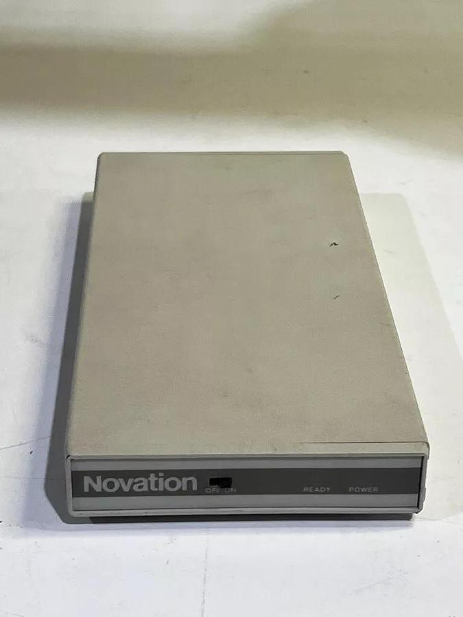 Used Vintage Novation Smart-Cat Plus Modem with Software & Manual - AS-IS