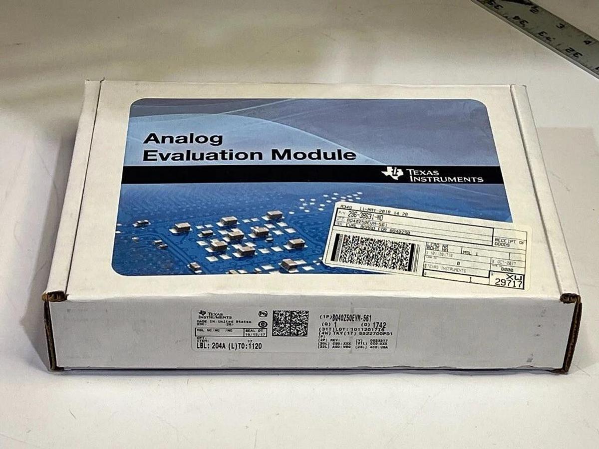 Used Texas Instruments BQ40Z50EVM-561 Evaluation Board for BQ40Z50