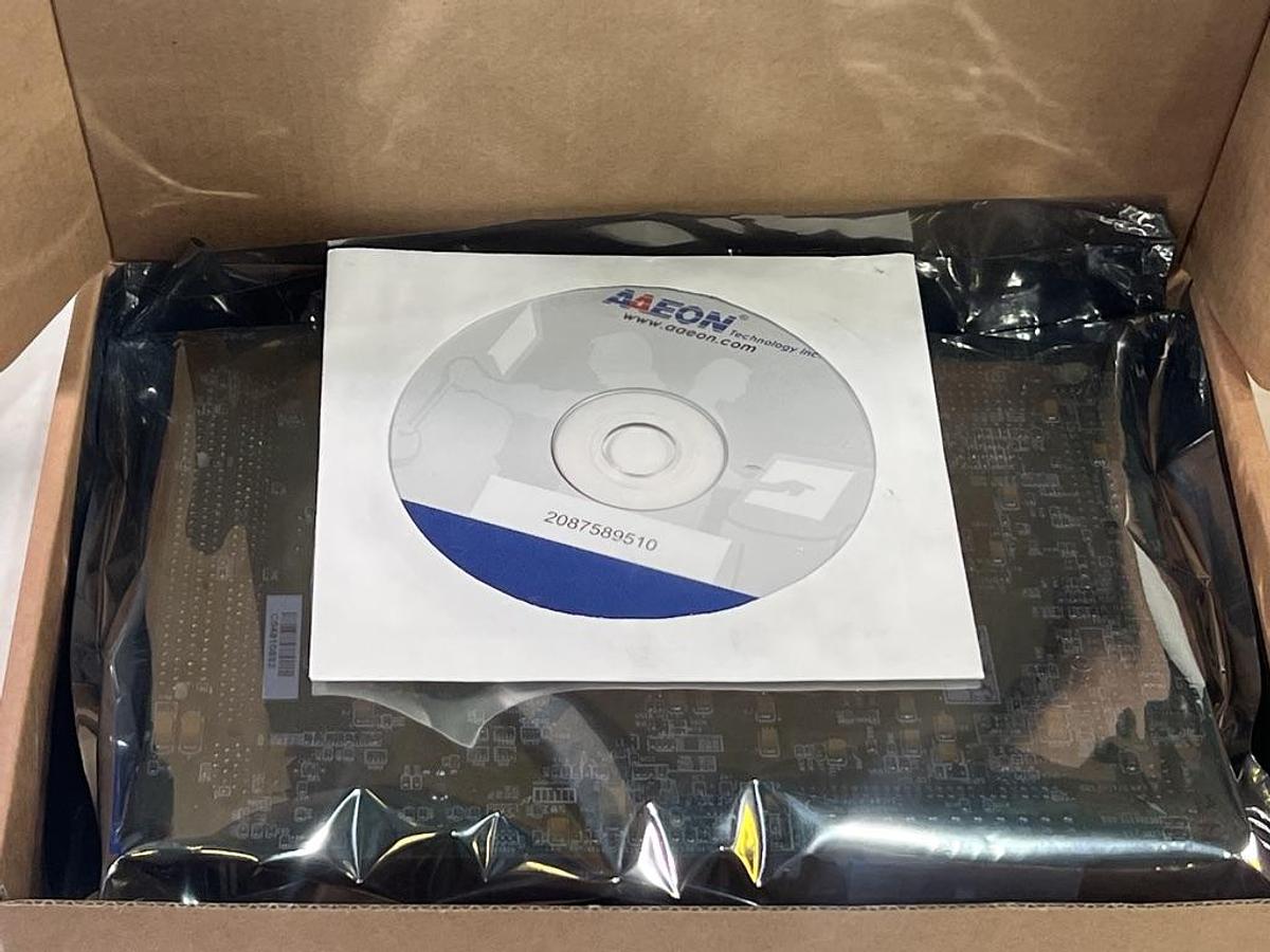 Used AAEON PCM-6890B Rev.B1.0 Pentium III All-In-One Single Board Computer w/ CD