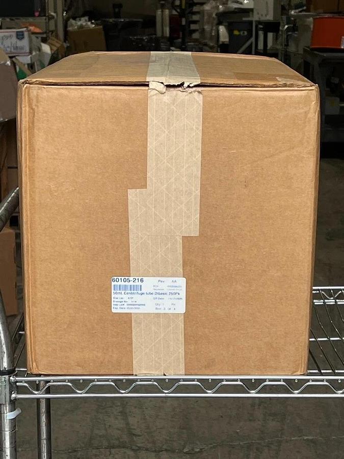 Used Box 250 Thermo Scientific 60105-216 50mL Tubes HyperSep Dispersive SPE QuEChERS