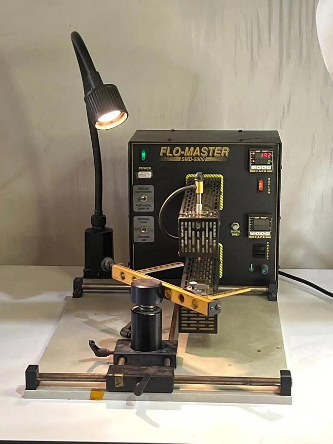 Used A.P.E. Flo-Master SMD 5000 BGA/SMT Solder Rework Repair Station, Model 5000-2000