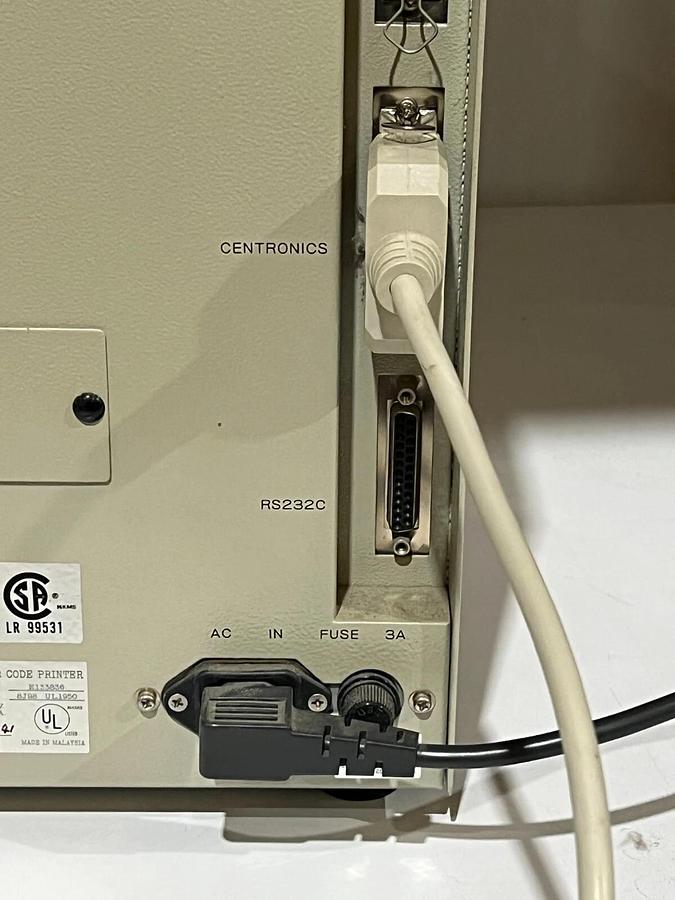 Used EPC Identification Systems Mo. ML-512 / SATO M-8400 Barcode Printer Label Maker