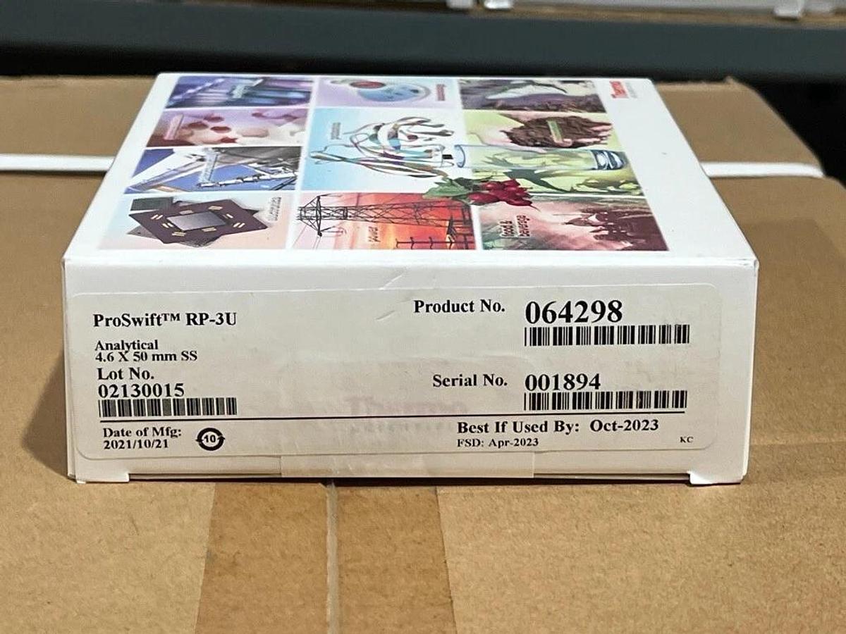 Used Thermo Scientific 064298 ProSwift RP-3U Rev Phase HPLC Column Monolith 4.6x50 mm