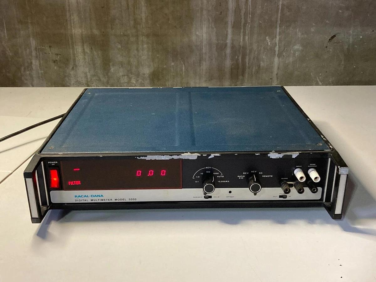 Used Racal-Dana Digital Multimeter Model 5000 SOLD AS-IS FOR PARTS OR REPAIR ONLY