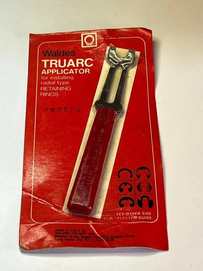 Lot of 6 Waldes Truarc RE-037-035 Applicator Hand Tool Retaining Ring Circlips