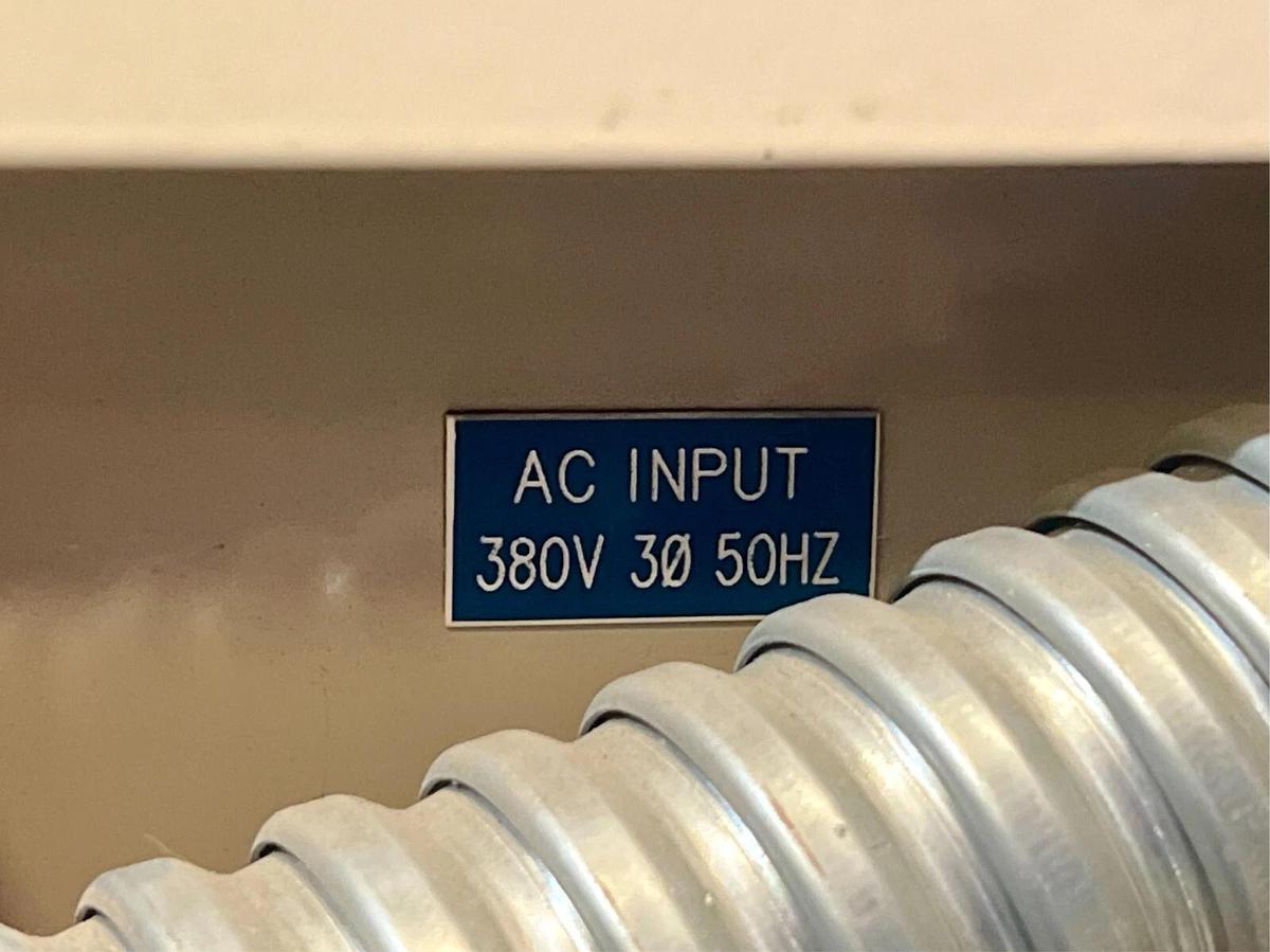 Used Gold Choice Type 04000140 DC Power Supply: 380VAC 3PH Input, 400VDC 140A Output