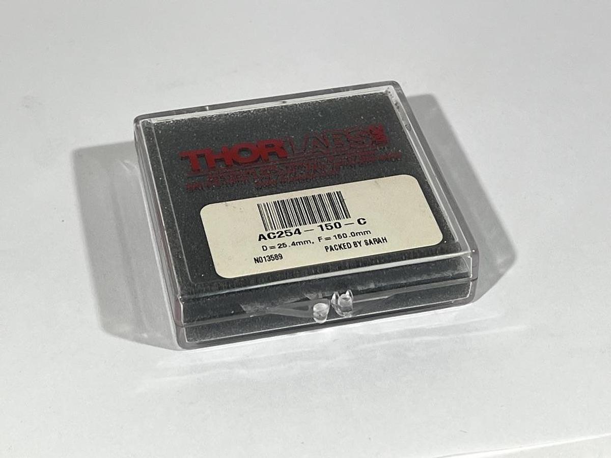 Thorlabs AC254-200-C Achromatic Doublet 1" Diameter, 200mm FL, AR 1050nm-1700nm #XS 13286 30A2