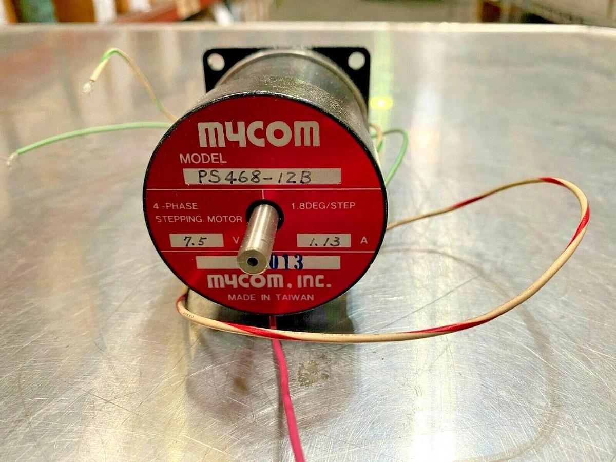 Mycom Nyden PS468-12B 7.5V 1.4A 1.8 Deg/Step 4-Phase Stepping Motor - Stepper
