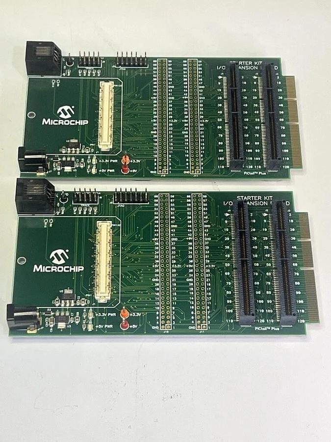 Used Lot of 6 Microchip PIC32 & CAN/LIN Development Boards