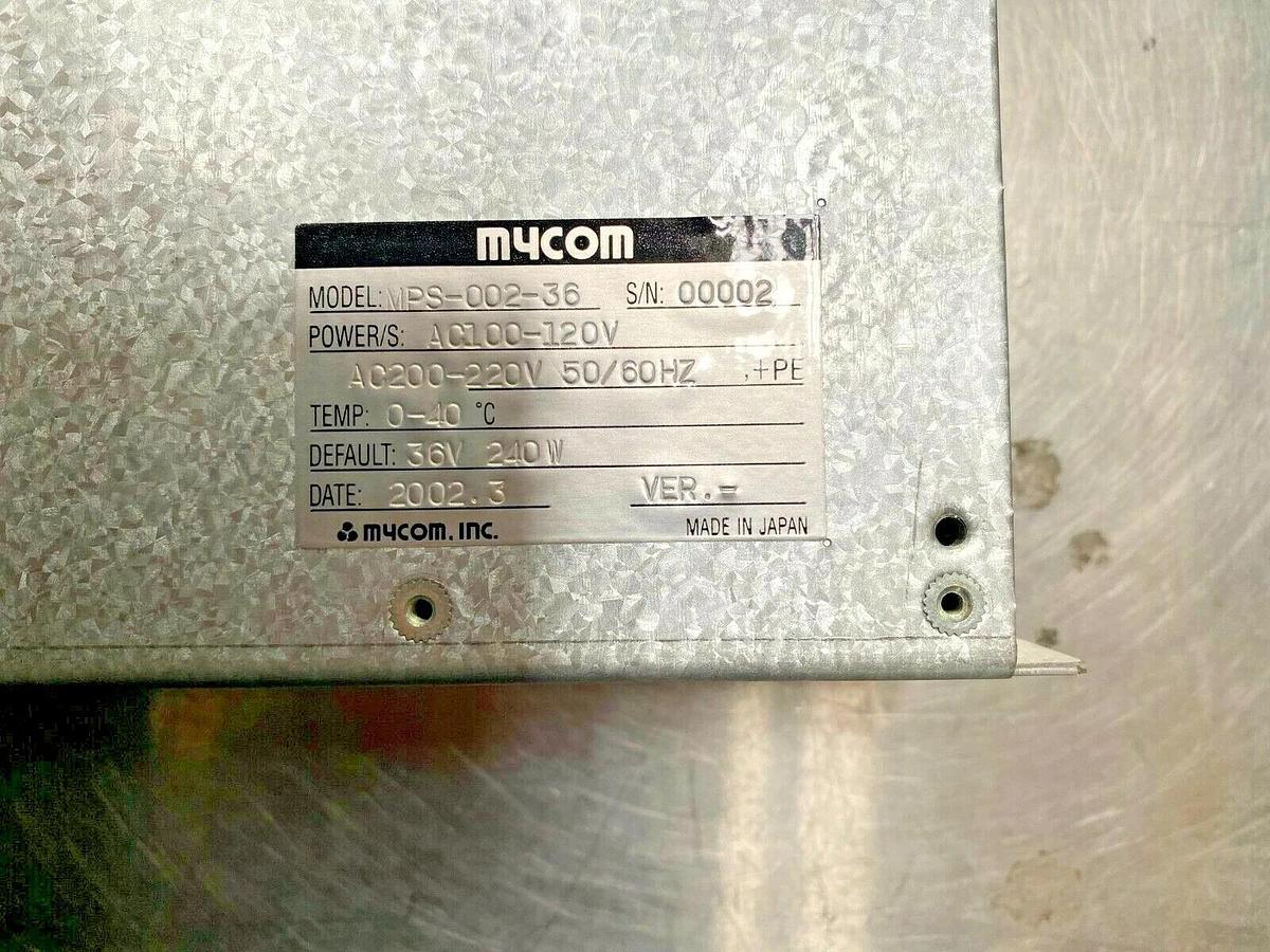Used Mycom MPS-002-36 Stepping Motor Drive - Stepper Controller