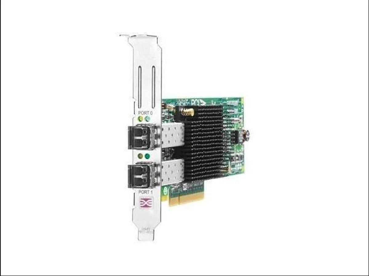 Used HP AJ763-63003 StorageWorks 82E 8GB Dual Channel PCIe X8 Fiber Channel Adapter