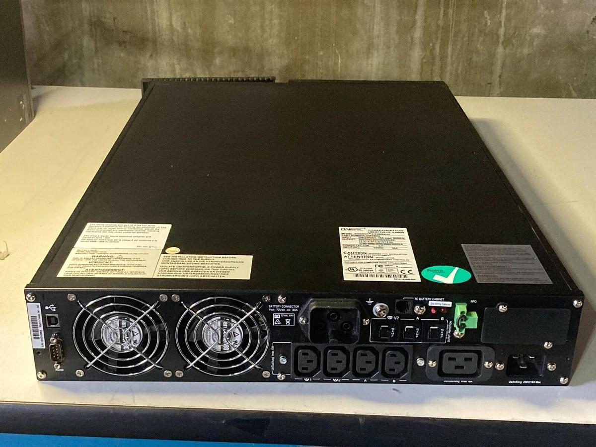 Used ONEAC Sinergy II S3000XHU 3000VA Uninterruptible Power Supply UPS P/N S3K0XHU