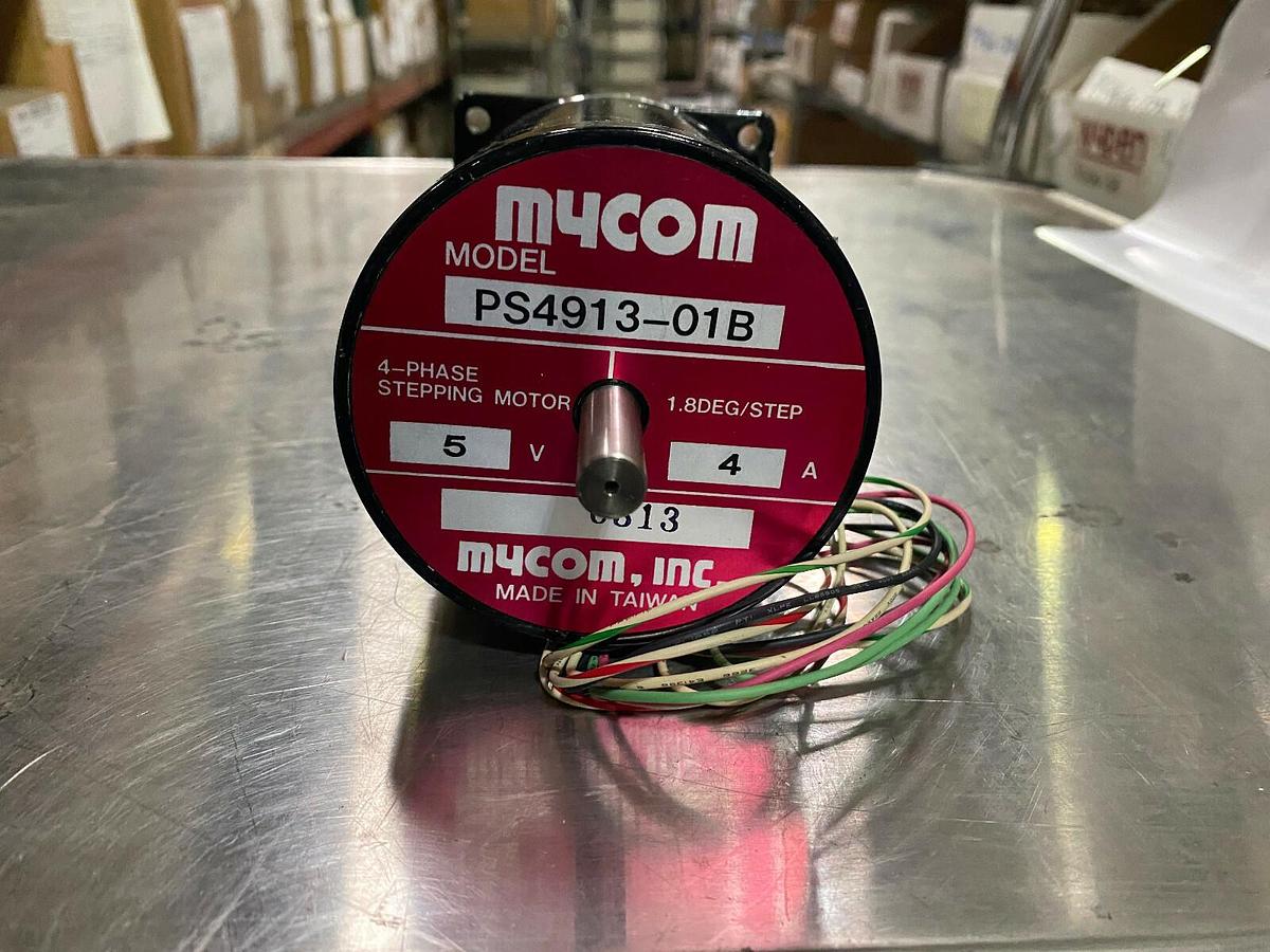 Mycom PS4913-01B 5V 4A 4-Phase 1.8Deg/Step Stepping Motor - Stepper