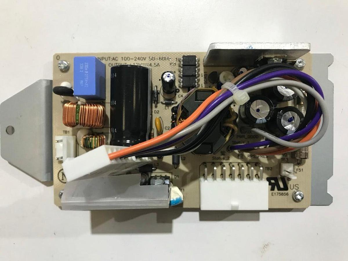 Used Power Supply Input: 100-240V 1.0A 47-63Hz. Output: 12VDC 4.5A ES3948