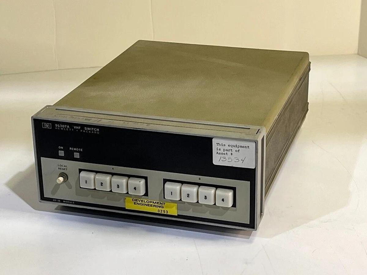 Used Hewlett Packard HP 59307A VHF Switch
