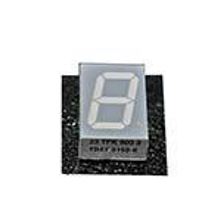 Used Single Numeric LED Display (Yellow) Standard 7-Segment Display 13 mm ES7089RF