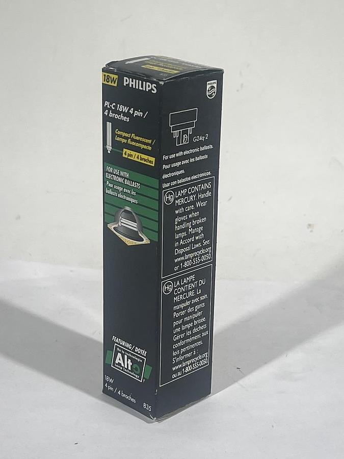 30 Pieces Philips 383166 PL-C 18W/827/2P/ALTO 26-Watt Compact Fluorescent Bulbs