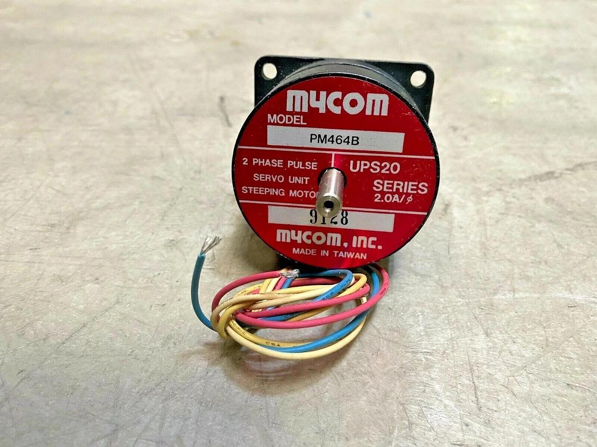 Mycom Nyden Model PM464B UPS20 Series 2-Phase Stepping Motor - Stepper