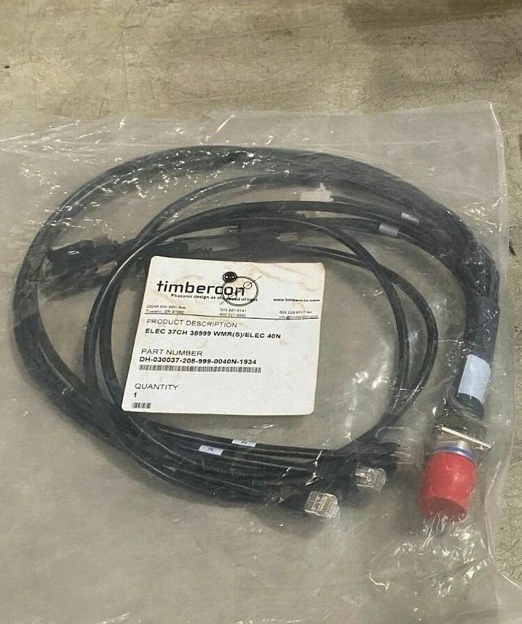 Timbercon Cable ELEC 37CH 38999 WMR(S)/ELEC 40N - DH-030037-209-999-0040N-1934