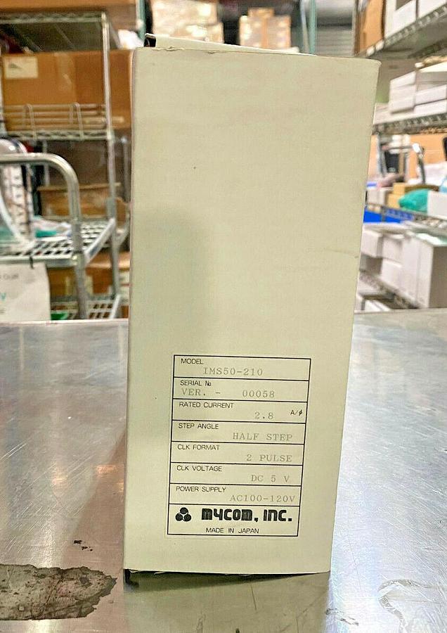Used Mycom IMS50-210 5-Phase Stepping Motor Driver - Stepper Controller