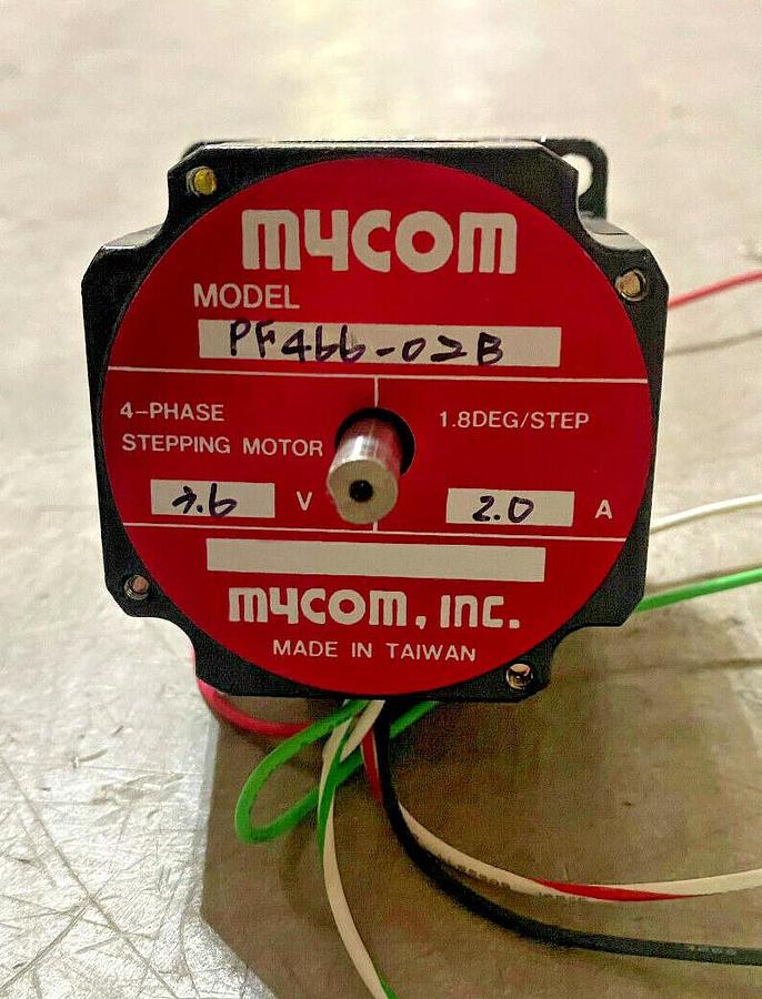 Mycom PF466-02B 3.6V 2.0A 1.8Deg/Step 4-Phase Stepping Motor - Stepper