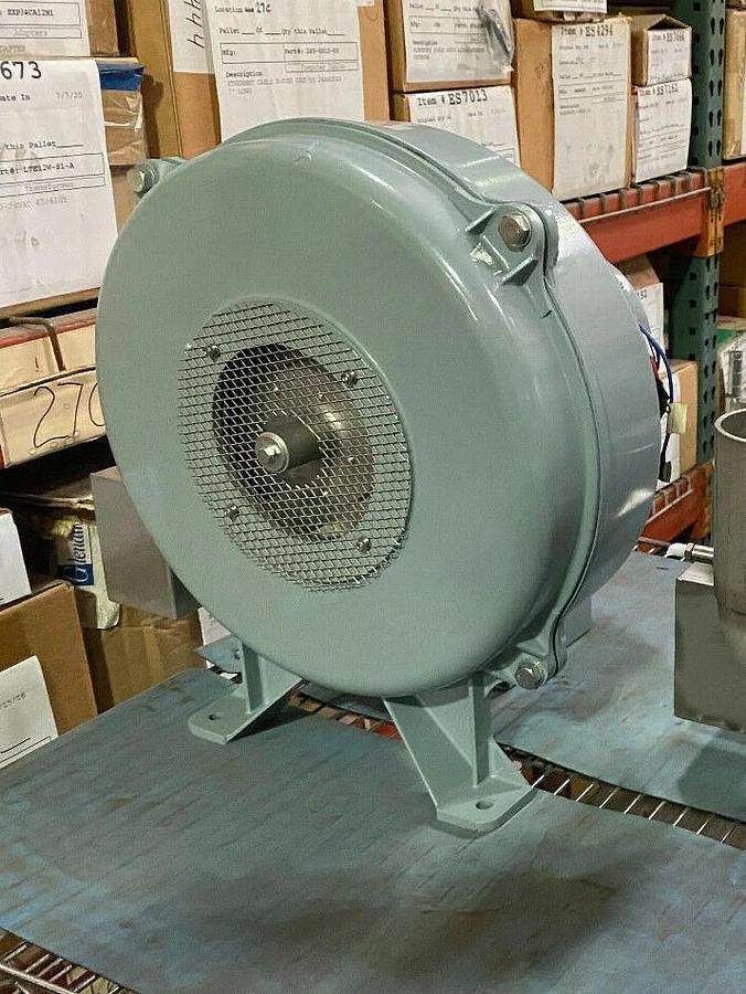 Used Muto Denki Blower Motor / Fan MI-8/6 - 220 V 3A 1 HP 0.75 kW