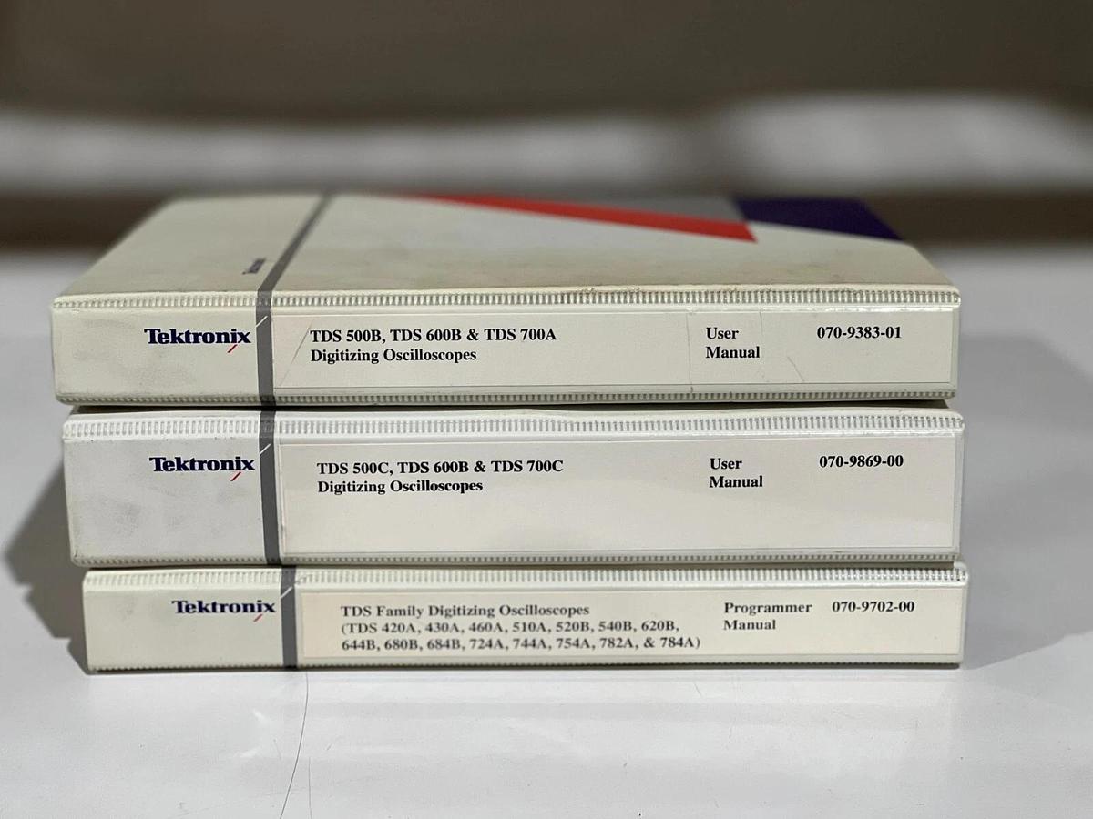 Used Lot of 14 Vintage Tektronix Instruction / User Manuals for Test Equipment - Tek