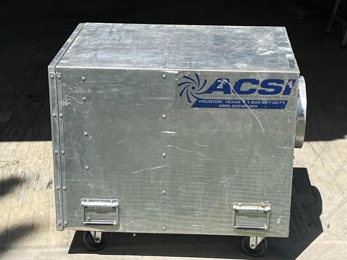 Used ASCI "Force Air" 2000 EC - FA2000EC HEPA Filter Negative Pressure Air Scrubber