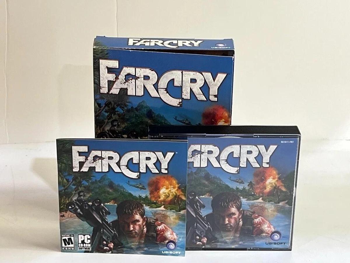 Used Retro PC Gaming Lot GB-VH750 Force Feedback Headphones, Rainbox Six, Ghost Recon