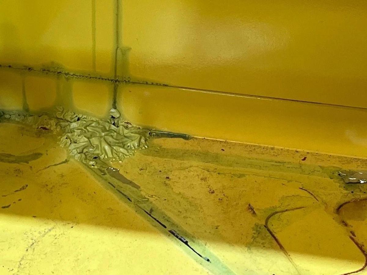 Used Justrite Mo. 891200 Sure-Grip EX Flammable Liquid Storage Cabinet 12 Gal Hazmat