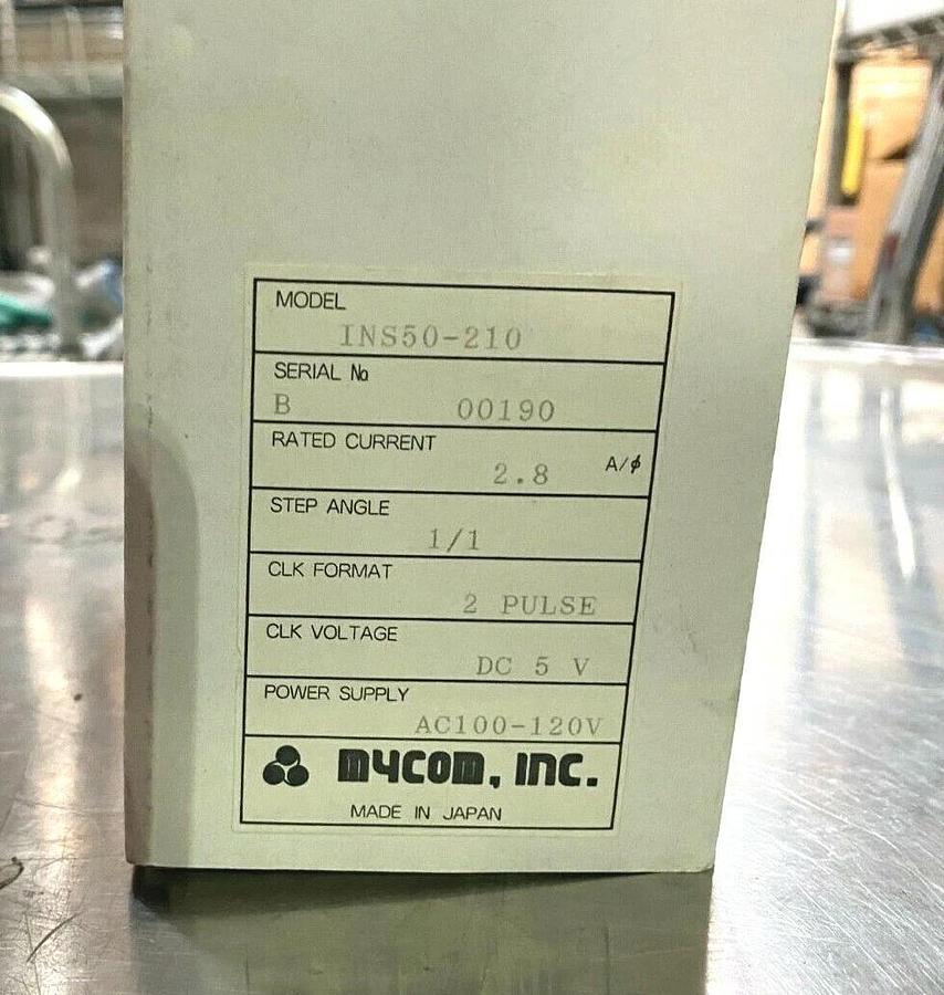 Mycom INS50-210 NanoDrive 5-Phase Stepping Motor Driver - Stepper Controller