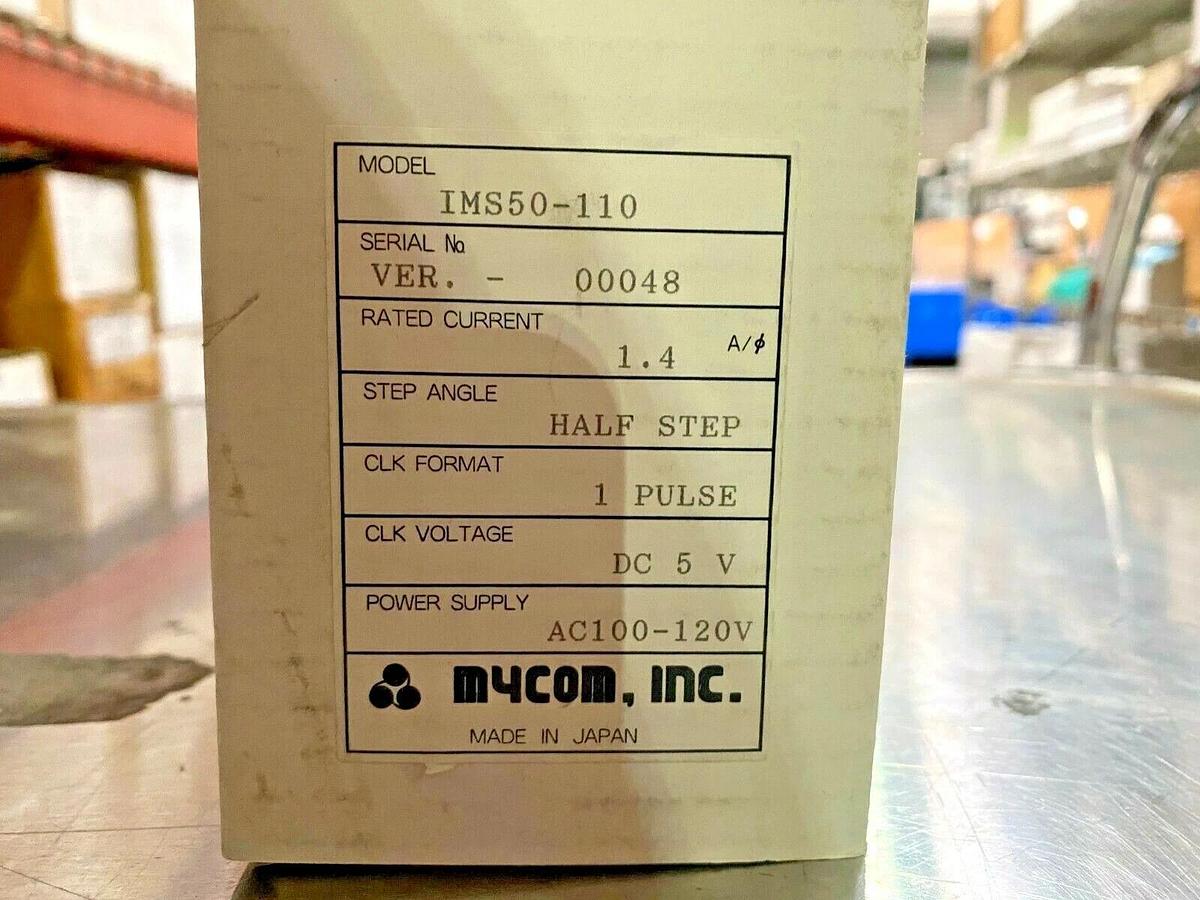 Mycom IMS50-110 5-Phase Stepping Motor Driver - Stepper Drive