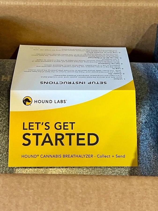 Used Hound Labs - The Hound Cannabis Breathalyzer – Collect + Send