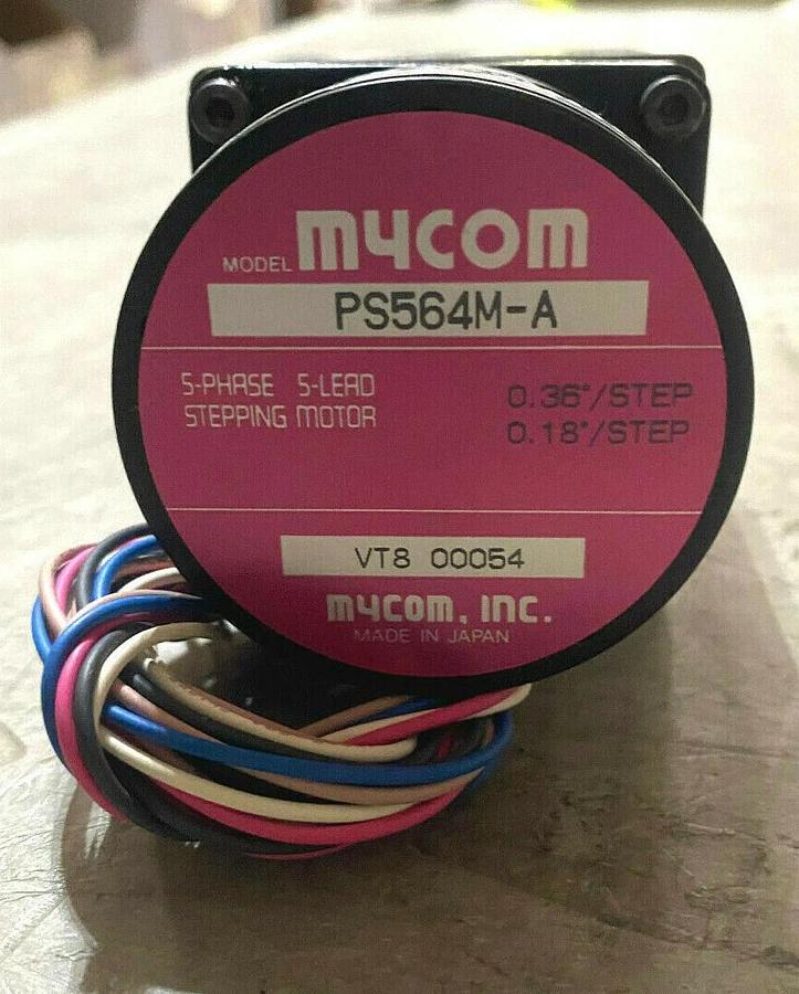 Mycom PS564M-A 5 Phase 5 Lead Stepping Motor with - Stepper with Gearbox
