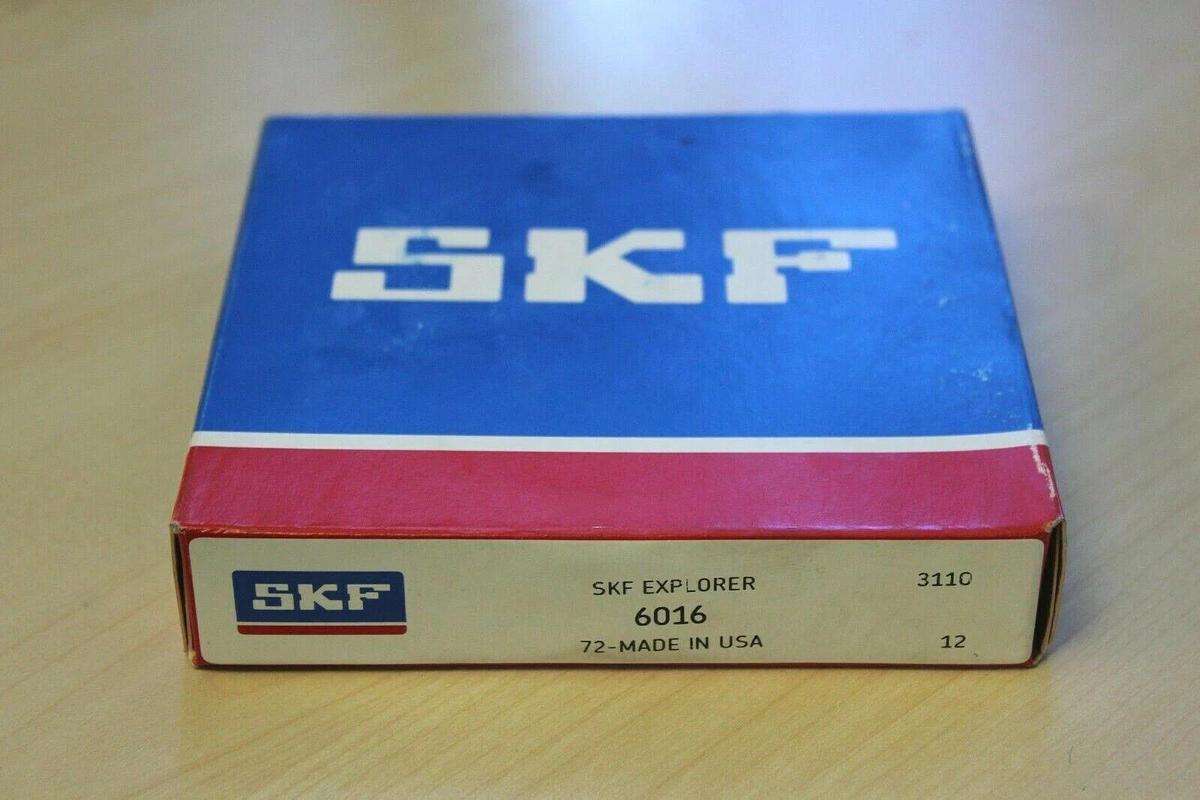 Used SKF Explorer 1606 Single Row Deep Grove Ball Bearing - 125mm OD 80mm ID