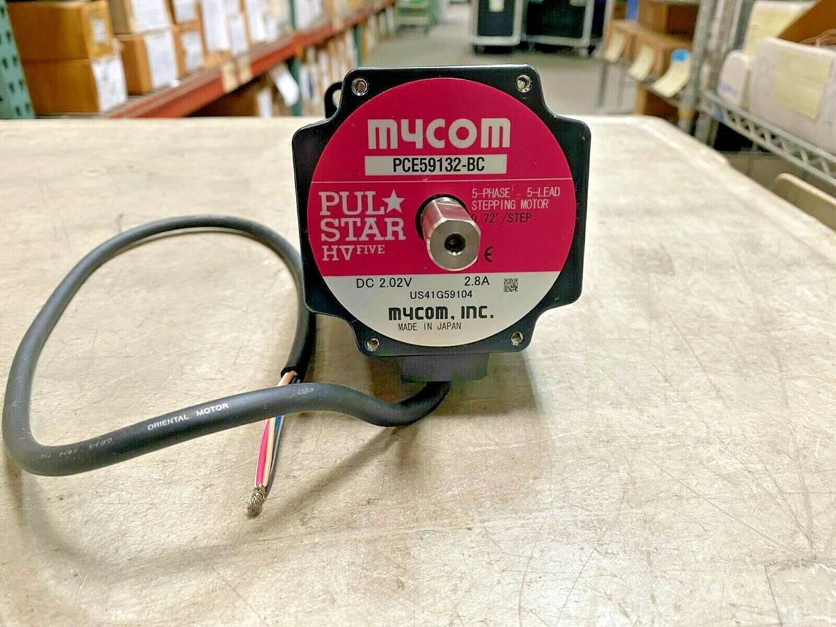 Mycom PCE59132-BC 2.02V 2.8A PUL Star HV Five 5-Phase 5 Lead Stepping Motor