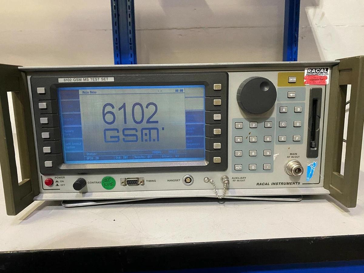 Used Racal Corporation 6102 GMS MS TEST SET