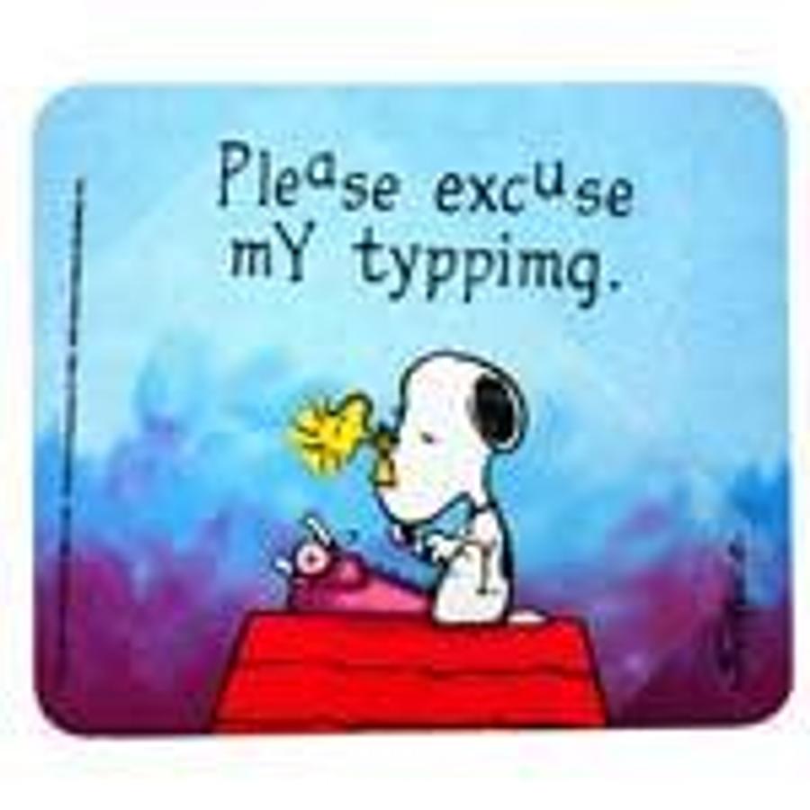 Used PEANUT MOUSE PAD 9-1/4”W X 8”H X 1/4” THICK ES4982