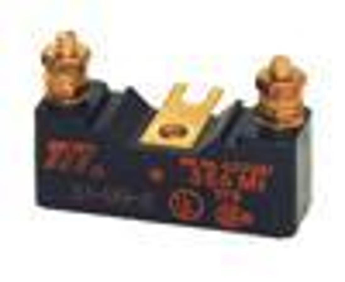 Used TELEPHONE GAS STATION PROTECTOR MODULE HEAVY DUTY 3 ELECTRODE TFS/BASE