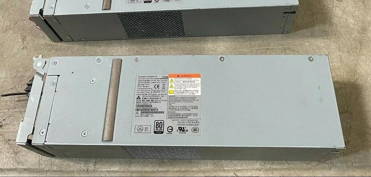 Used Delta TDPS-580AB B - HP 580 Watt Power Supply - SP-PCM01-HE580AC-HP