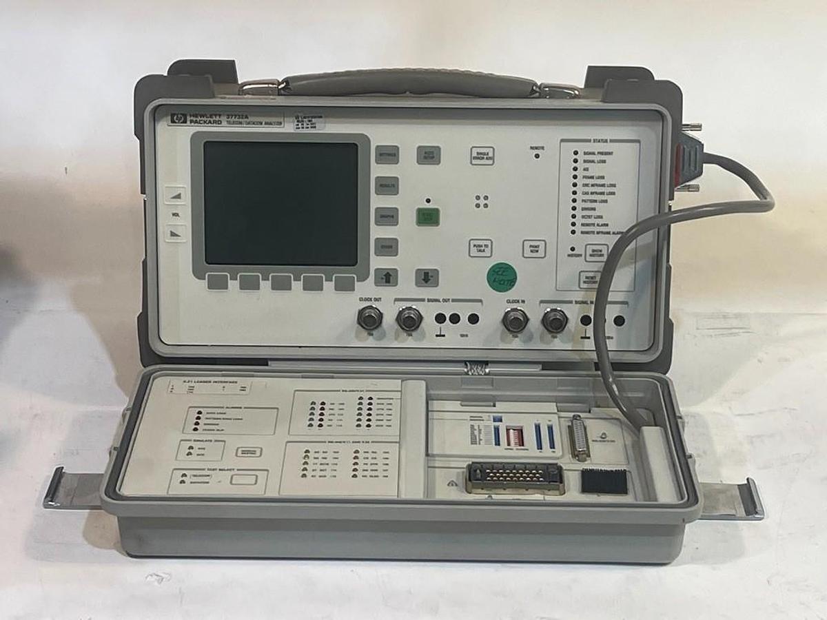 Used Hewlett Packard HP Model 37732A Digital Telecom / Datacom Tester