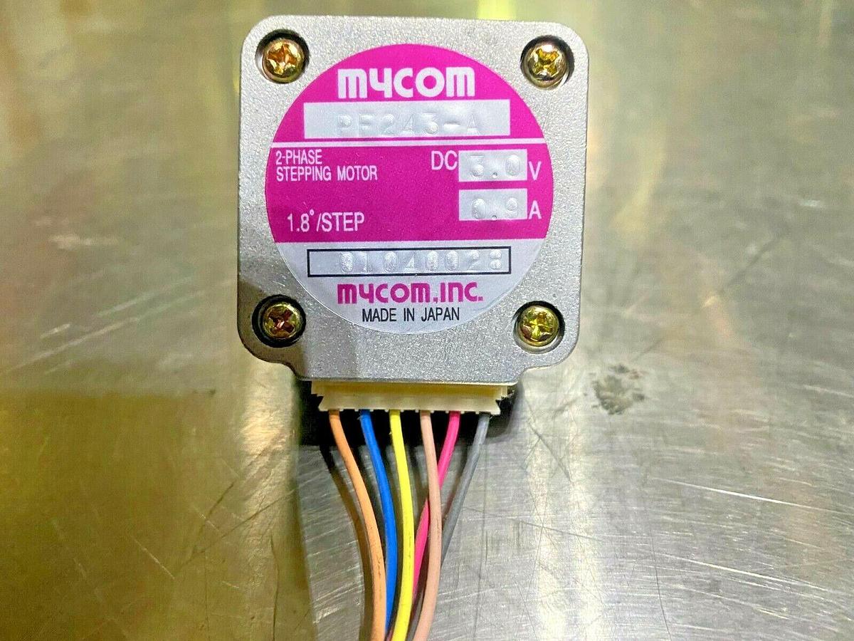 Mycom PF243-A 3.0V 0.9A 1.8Deg/Step 2-Phase Stepping Motor - Stepper