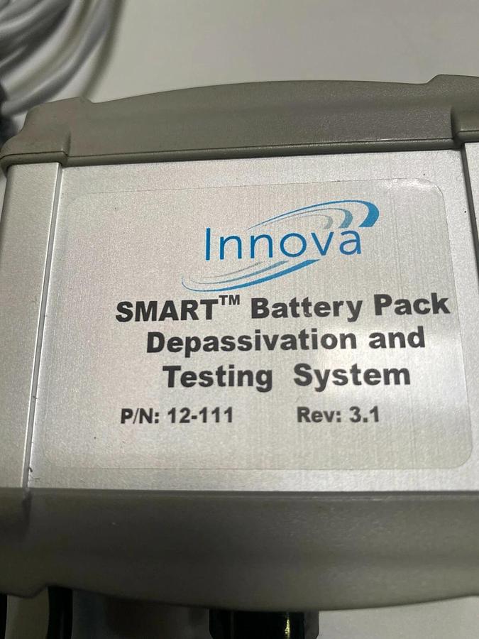 Used Innova 12-111 SMART Depassivator and Load Tester Interface Box with Accessories