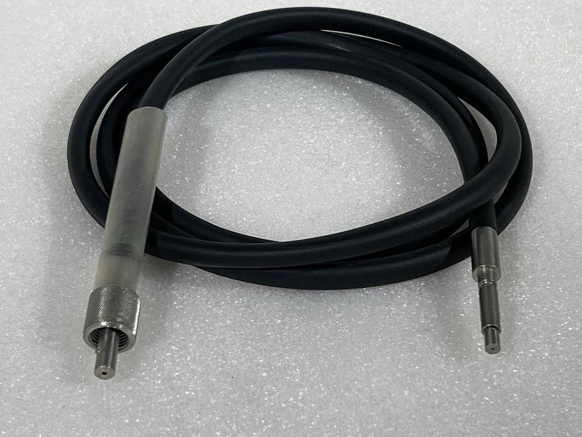 Used Lot of 3 Assorted Fiber Optic Cable Light Pipe Light Guide  - Scienscope